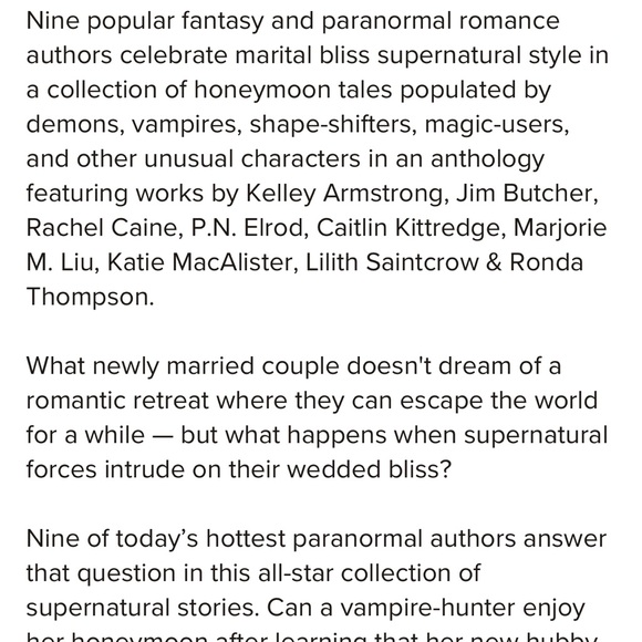 My big fat supernatural honeymoon short story fiction - Picture 8 of 9